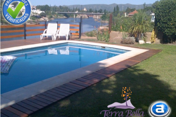 DEPARTAMENTOS SOBRE EL LAGO PARA 4/6 PERSONAS CON PILETA