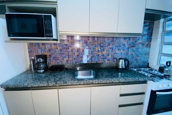DEPARTAMENTO PARA 6 PERSONAS SOBRE LA PLAYA!! 2 DORMITORIOS - PARQUE - QUINCHO - BALCÓN
