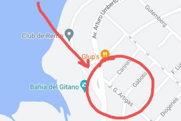 DEPARTAMENTO A METROS DEL LAGO, PARA 6 PERSONAS