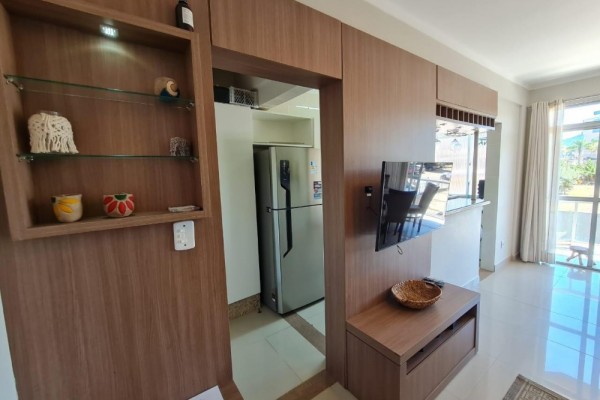 DEPARTAMENTO SOBRE LA PLAYA EN INGLESES, PARA 5 PERSONAS