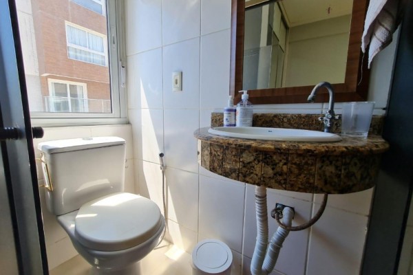 DEPARTAMENTO SOBRE LA PLAYA EN INGLESES, PARA 5 PERSONAS